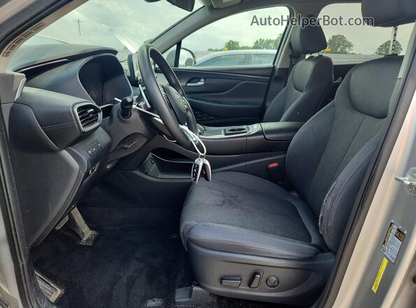 5NMS24AJ5MH355916 2021 HYUNDAI SANTA Silver Вид салону спереду