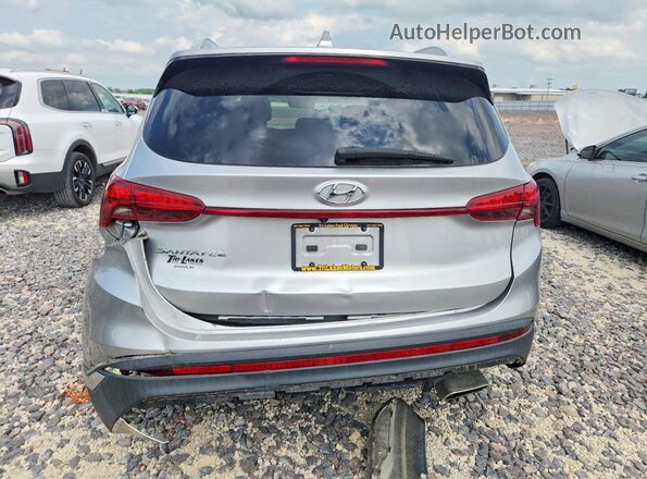 5NMS24AJ5MH355916 2021 HYUNDAI SANTA Silver Вид ззаду