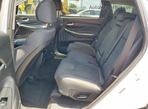 5NMS24AJ5NH375875 2022 HYUNDAI SANTA Белый Вид задней части салона