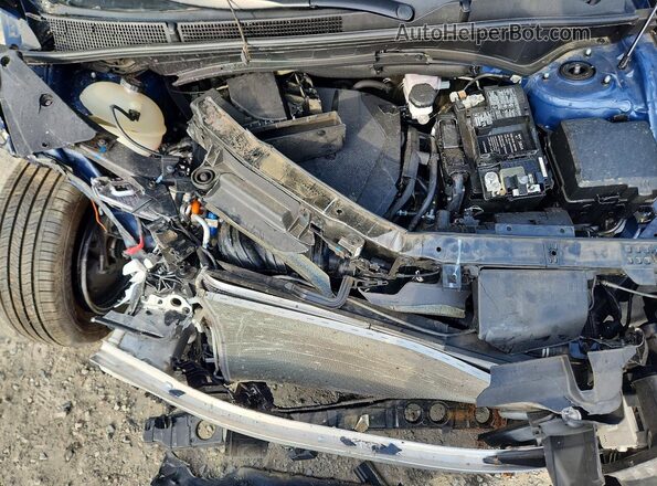 5NMS24AJ5NH407367 2022 HYUNDAI SANTA Blue Widok komory silnika