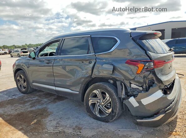 5NMS24AJ5NH448730 2022 HYUNDAI SANTA Silver Trasero izquierdo