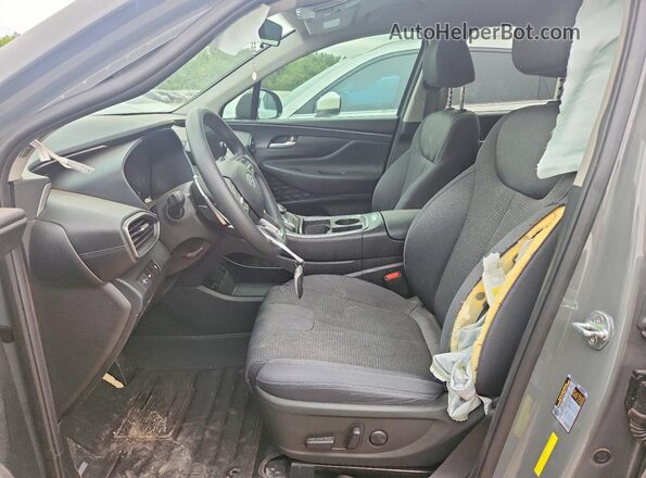 5NMS24AJ5NH448730 2022 HYUNDAI SANTA Silver Vista interior delantera