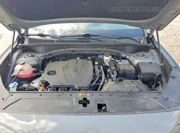 5NMS24AJ5NH448730 2022 HYUNDAI SANTA Silver Vista del compartimento del motor