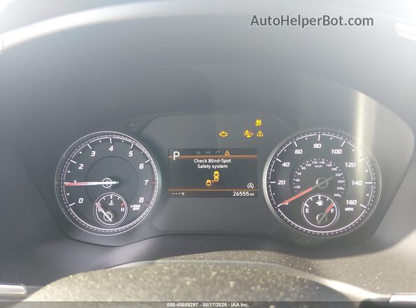 5NMS24AJ5PH545879 2023 HYUNDAI SANTA FE Gray Vista de los asientos traseros