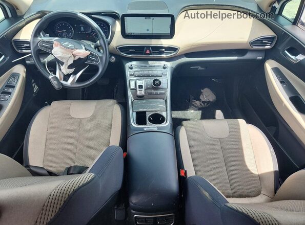 5NMS24AJ5PH550211 2023 HYUNDAI SANTA White Առջևի վահանակի տեսք