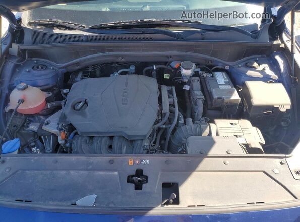 5NMS24AJ7NH442217 2022 HYUNDAI SANTA Blue Вид підкапотного простору