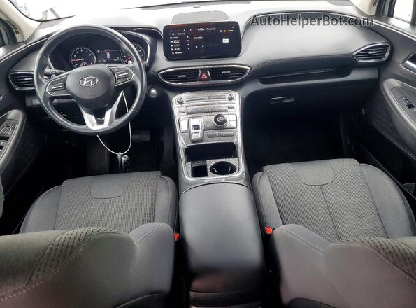 5NMS24AJ7PH498581 2023 HYUNDAI SANTA Silver Dashboard view