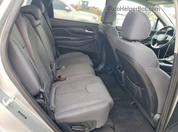 5NMS24AJ7PH498581 2023 HYUNDAI SANTA Silver Rear interior view