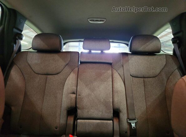 5NMS24AJ7PH555992 2023 HYUNDAI SANTA Gray Rear seats view