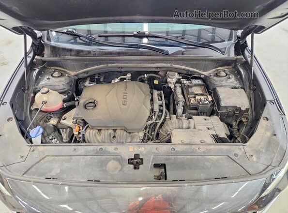 5NMS24AJ7PH555992 2023 HYUNDAI SANTA Gray Engine compartment view