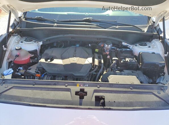 5NMS24AJ8MH307021 2021 HYUNDAI SANTA White Widok komory silnika
