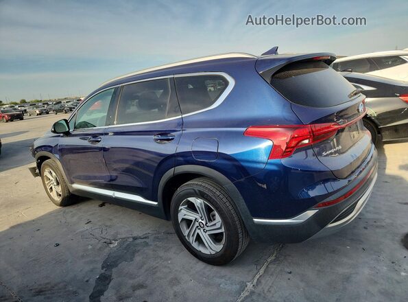 5NMS24AJ8MH341430 2021 HYUNDAI SANTA Blue Հետևի ձախ