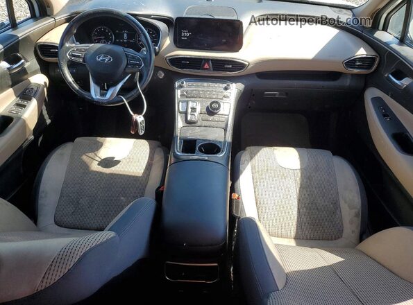 5NMS24AJ8PH524931 2023 HYUNDAI SANTA White Вид панелі приладів