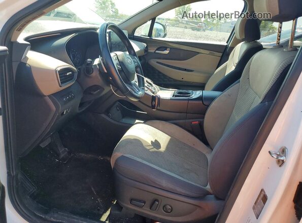 5NMS24AJ8PH524931 2023 HYUNDAI SANTA White Вид салону спереду