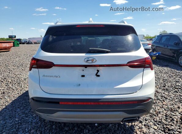 5NMS24AJ8PH524931 2023 HYUNDAI SANTA White Вид ззаду