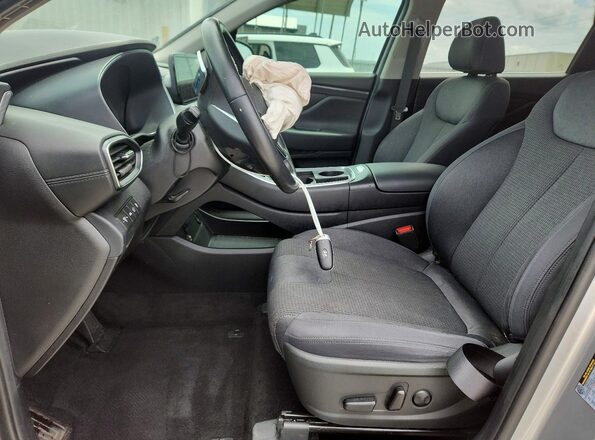 5NMS24AJ9PH501352 2023 HYUNDAI SANTA Gray Սալոնի դիմացի տեսք