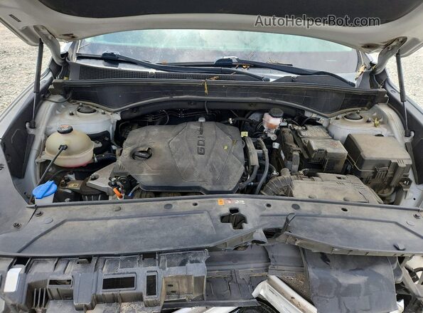 5NMS24AJ9PH501352 2023 HYUNDAI SANTA Gray Շարժիչի բաժամունքի տեսք
