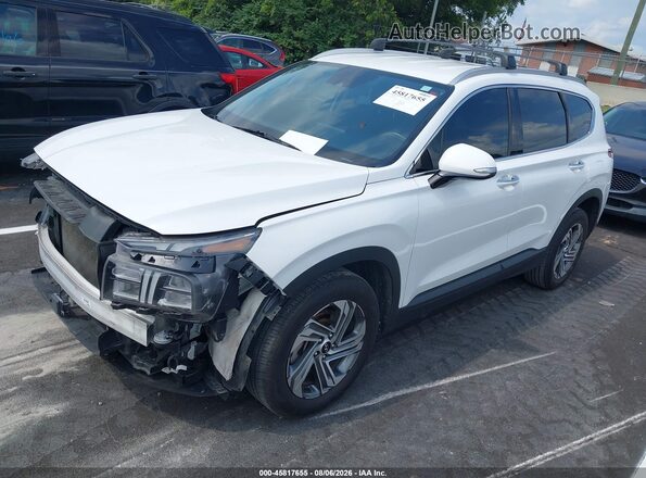 5NMS24AJXPH647176 2023 HYUNDAI SANTA FE White Передня ліва чверть