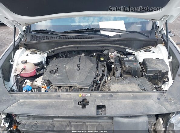 5NMS24AJXPH647176 2023 HYUNDAI SANTA FE White Вид ззаду