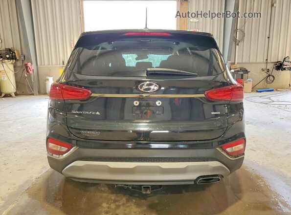 5NMS2CAD0KH048770 2019 HYUNDAI SANTA Black Widok z tyłu
