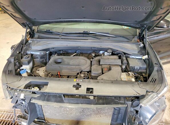 5NMS2CAD0KH048770 2019 HYUNDAI SANTA Black Widok komory silnika