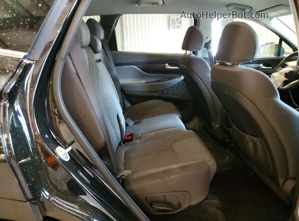 5NMS2CAD0KH048770 2019 HYUNDAI SANTA Black Widok wnętrza z tyłu