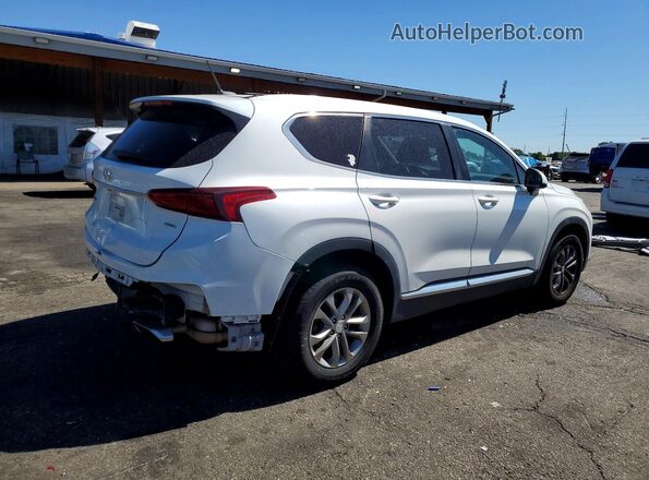 5NMS2CAD1KH121743 2019 HYUNDAI SANTA White უკანა მარჯვენა