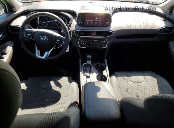 5NMS2CAD1KH121743 2019 HYUNDAI SANTA White წინა პანელის ხედი