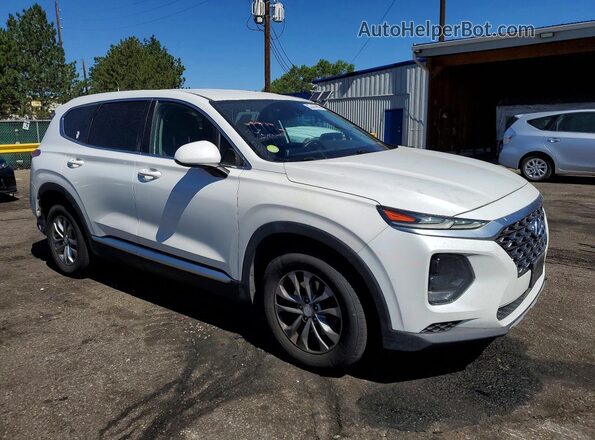 5NMS2CAD1KH121743 2019 HYUNDAI SANTA White წინა მარჯვენა