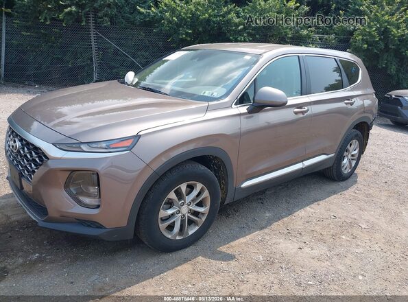 5NMS2CAD1KH132791 2019 HYUNDAI SANTA FE Белый Передняя левая четверть