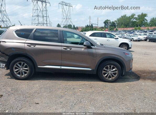 5NMS2CAD1KH132791 2019 HYUNDAI SANTA FE Белый Панорамный вид салона 360°