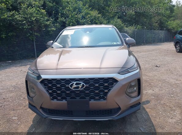 5NMS2CAD1KH132791 2019 HYUNDAI SANTA FE Белый Вид задней части салона