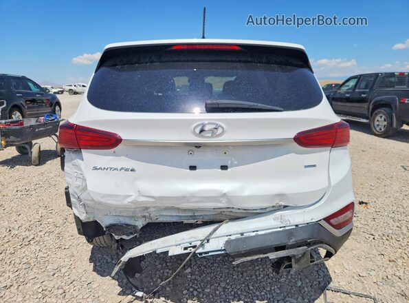 5NMS2CAD1LH216885 2020 HYUNDAI SANTA White Вид ззаду
