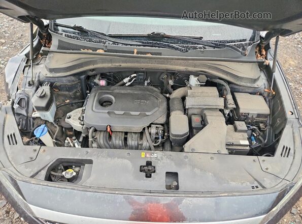 5NMS2CAD1LH231404 2020 HYUNDAI SANTA Gray Вид підкапотного простору