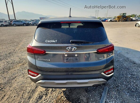 5NMS2CAD2LH228639 2020 HYUNDAI SANTA Gray Rear view