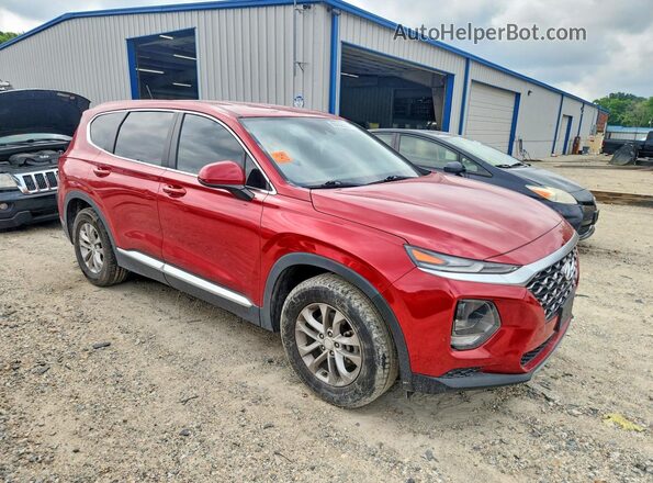 5NMS2CAD3KH031185 2019 HYUNDAI SANTA Red Передня права чверть