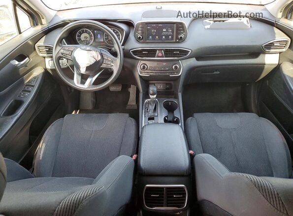 5NMS2CAD3KH110002 2019 HYUNDAI SANTA Blue Dashboard view