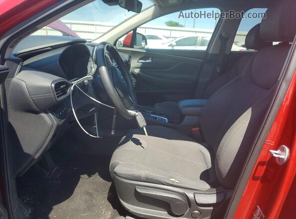 5NMS2CAD3LH153014 2020 HYUNDAI SANTA Красный Вид салона спереди