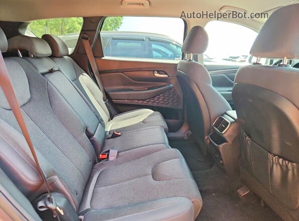 5NMS2CAD4KH021166 2019 HYUNDAI SANTA Серый Вид задних сидений