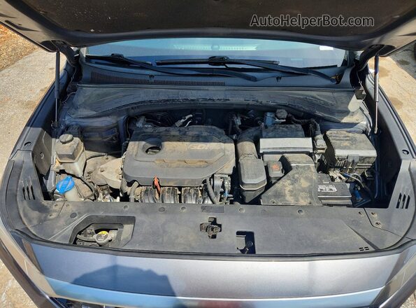 5NMS2CAD4KH021166 2019 HYUNDAI SANTA Серый Вид задней части салона