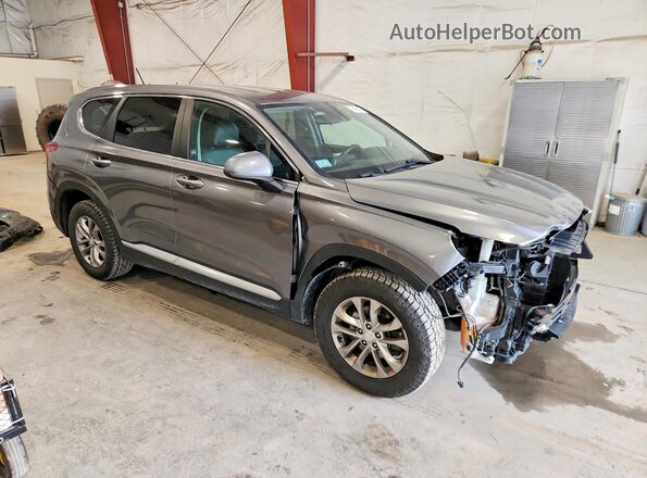 5NMS2CAD4KH034502 2019 HYUNDAI SANTA Угольный Передняя правая четверть
