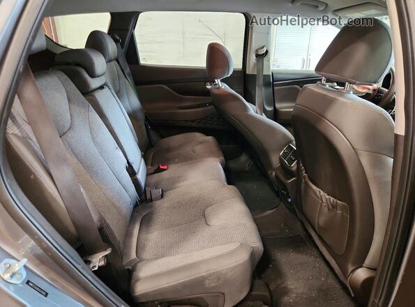 5NMS2CAD4KH034502 2019 HYUNDAI SANTA Угольный Вид задней части салона