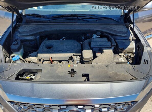 5NMS2CAD4KH119985 2019 HYUNDAI SANTA Серый Вид подкапотного пространства