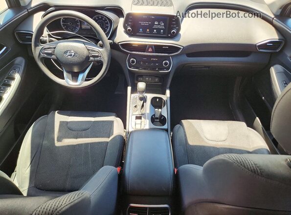 5NMS2CAD4KH119985 2019 HYUNDAI SANTA Серый Вид панели приборов