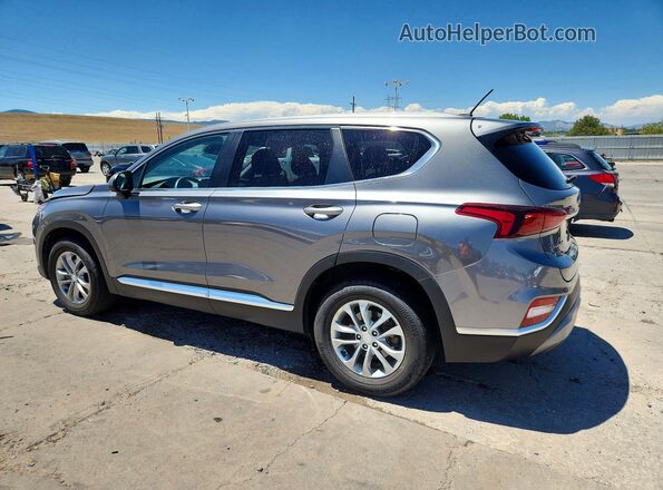 5NMS2CAD4KH119985 2019 HYUNDAI SANTA Серый Задняя левая четверть