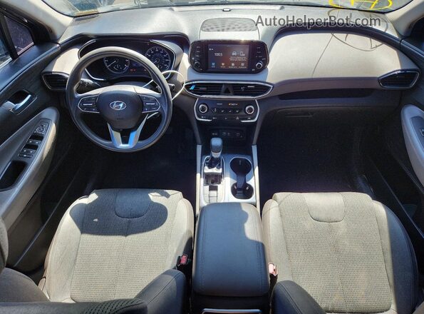 5NMS2CAD4LH141826 2020 HYUNDAI SANTA Black Вид панелі приладів