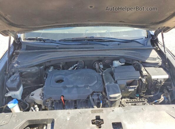 5NMS2CAD4LH141826 2020 HYUNDAI SANTA Black Вид підкапотного простору