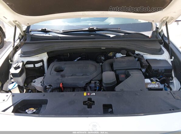 5NMS2CAD4LH155693 2020 HYUNDAI SANTA FE White Vista trasera