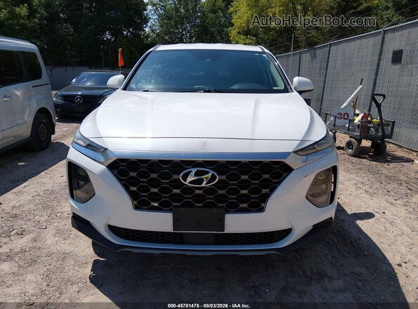 5NMS2CAD4LH155693 2020 HYUNDAI SANTA FE White Vista del cuadro de instrumentos