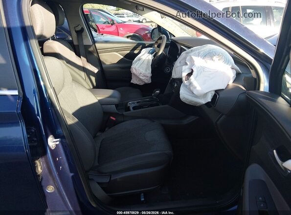 5NMS2CAD5KH031009 2019 HYUNDAI SANTA FE Синий Вид салона спереди